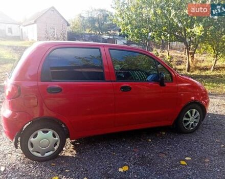 Красный Дэу Матиз, объемом двигателя 0.8 л и пробегом 138 тыс. км за 2499 $, фото 11 на Automoto.ua