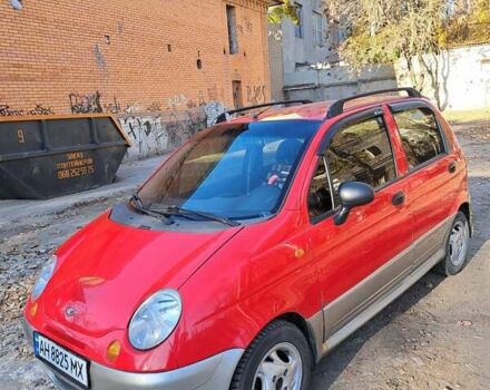 Червоний Деу Матіз, об'ємом двигуна 1 л та пробігом 100 тис. км за 1700 $, фото 5 на Automoto.ua