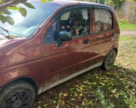 Червоний Деу Матіз, об'ємом двигуна 0.8 л та пробігом 191 тис. км за 2100 $, фото 5 на Automoto.ua