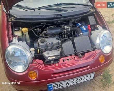 Красный Дэу Матиз, объемом двигателя 0.8 л и пробегом 181 тыс. км за 2600 $, фото 3 на Automoto.ua