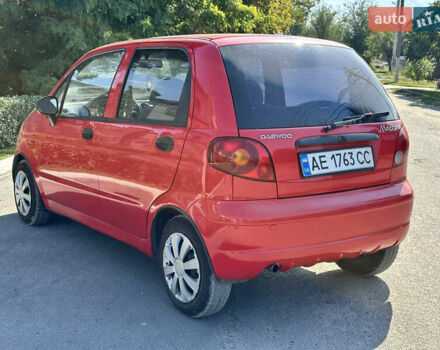 Червоний Деу Матіз, об'ємом двигуна 0.8 л та пробігом 150 тис. км за 3000 $, фото 3 на Automoto.ua