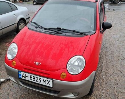 Червоний Деу Матіз, об'ємом двигуна 1 л та пробігом 100 тис. км за 1700 $, фото 1 на Automoto.ua