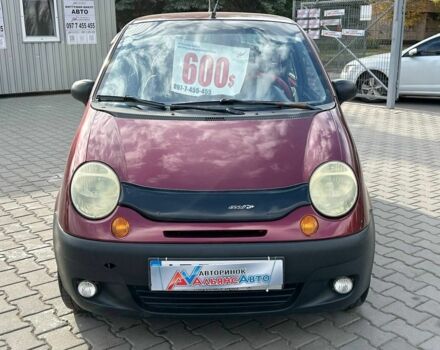 Червоний Деу Матіз, об'ємом двигуна 0.8 л та пробігом 220 тис. км за 1800 $, фото 1 на Automoto.ua