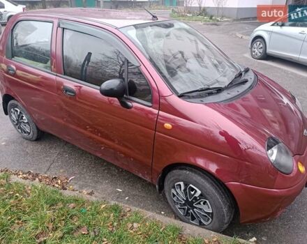 Червоний Деу Матіз, об'ємом двигуна 0.8 л та пробігом 90 тис. км за 2300 $, фото 3 на Automoto.ua