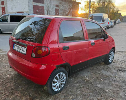 Красный Дэу Матиз, объемом двигателя 0.8 л и пробегом 180 тыс. км за 1950 $, фото 5 на Automoto.ua