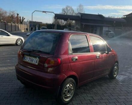 Червоний Деу Матіз, об'ємом двигуна 0.8 л та пробігом 174 тис. км за 2900 $, фото 3 на Automoto.ua