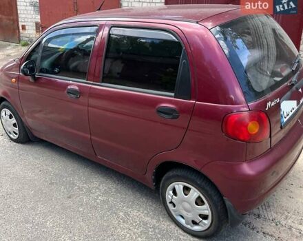 Червоний Деу Матіз, об'ємом двигуна 0.8 л та пробігом 180 тис. км за 2000 $, фото 3 на Automoto.ua