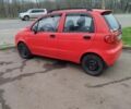 Красный Дэу Матиз, объемом двигателя 0.8 л и пробегом 106 тыс. км за 1800 $, фото 1 на Automoto.ua