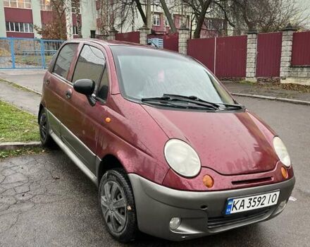Красный Дэу Матиз, объемом двигателя 0.8 л и пробегом 165 тыс. км за 1700 $, фото 7 на Automoto.ua