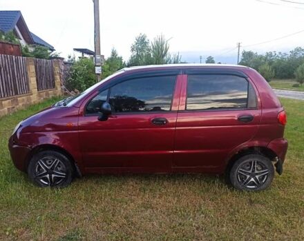 Червоний Деу Матіз, об'ємом двигуна 0.8 л та пробігом 122 тис. км за 2000 $, фото 1 на Automoto.ua