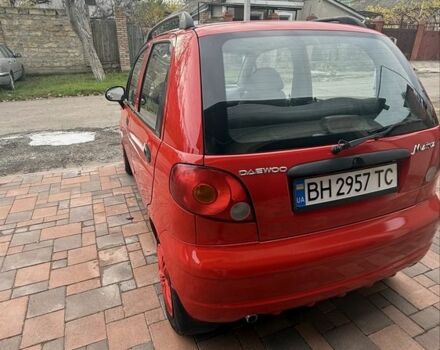 Красный Дэу Матиз, объемом двигателя 0.8 л и пробегом 64 тыс. км за 3300 $, фото 8 на Automoto.ua