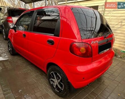 Червоний Деу Матіз, об'ємом двигуна 0.8 л та пробігом 135 тис. км за 3000 $, фото 5 на Automoto.ua