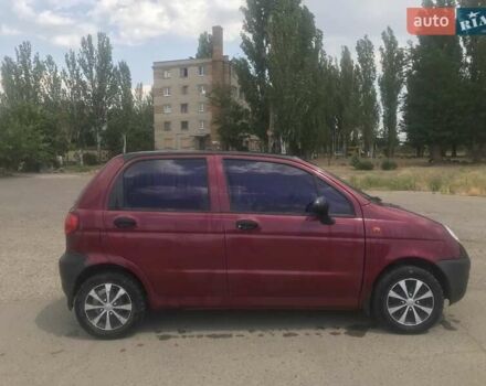 Червоний Деу Матіз, об'ємом двигуна 0.8 л та пробігом 200 тис. км за 1900 $, фото 2 на Automoto.ua