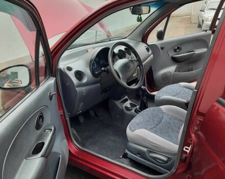 Красный Дэу Матиз, объемом двигателя 0.8 л и пробегом 73 тыс. км за 2800 $, фото 4 на Automoto.ua