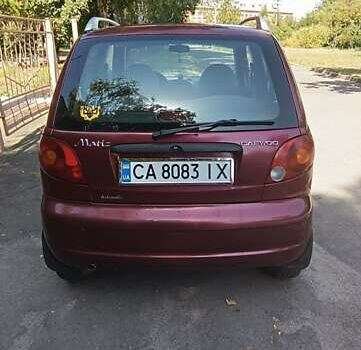 Червоний Деу Матіз, об'ємом двигуна 0.8 л та пробігом 148 тис. км за 3500 $, фото 5 на Automoto.ua