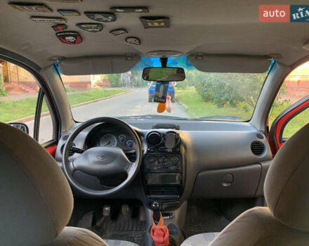 Красный Дэу Матиз, объемом двигателя 0.8 л и пробегом 105 тыс. км за 1400 $, фото 15 на Automoto.ua