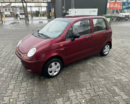 Красный Дэу Матиз, объемом двигателя 0.8 л и пробегом 65 тыс. км за 2500 $, фото 7 на Automoto.ua