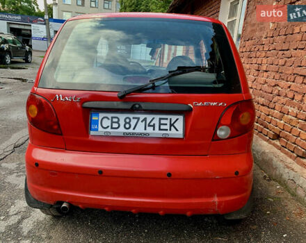 Красный Дэу Матиз, объемом двигателя 0.8 л и пробегом 105 тыс. км за 1400 $, фото 8 на Automoto.ua