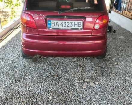 Червоний Деу Матіз, об'ємом двигуна 0.8 л та пробігом 81 тис. км за 2400 $, фото 2 на Automoto.ua