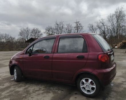 Червоний Деу Матіз, об'ємом двигуна 0.8 л та пробігом 180 тис. км за 2200 $, фото 3 на Automoto.ua