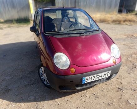 Красный Дэу Матиз, объемом двигателя 8 л и пробегом 339 тыс. км за 1300 $, фото 1 на Automoto.ua