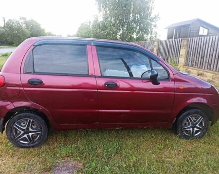 Червоний Деу Матіз, об'ємом двигуна 0.8 л та пробігом 122 тис. км за 2000 $, фото 6 на Automoto.ua