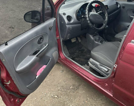 Червоний Деу Матіз, об'ємом двигуна 0.8 л та пробігом 140 тис. км за 3000 $, фото 7 на Automoto.ua