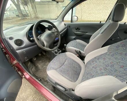 Красный Дэу Матиз, объемом двигателя 0.8 л и пробегом 100 тыс. км за 1800 $, фото 13 на Automoto.ua