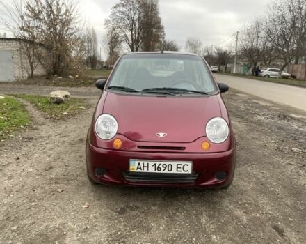 Красный Дэу Матиз, объемом двигателя 0.8 л и пробегом 100 тыс. км за 1800 $, фото 2 на Automoto.ua