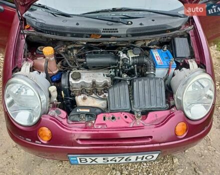 Червоний Деу Матіз, об'ємом двигуна 0.8 л та пробігом 125 тис. км за 2200 $, фото 14 на Automoto.ua