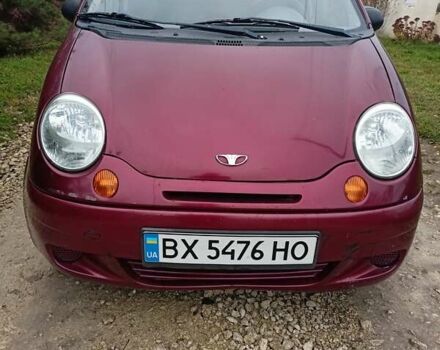 Червоний Деу Матіз, об'ємом двигуна 0.8 л та пробігом 125 тис. км за 2200 $, фото 1 на Automoto.ua