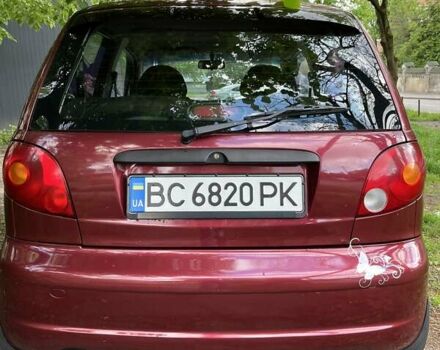 Красный Дэу Матиз, объемом двигателя 0.8 л и пробегом 130 тыс. км за 2800 $, фото 1 на Automoto.ua