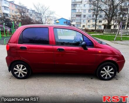 Червоний Деу Матіз, об'ємом двигуна 0.8 л та пробігом 101 тис. км за 3100 $, фото 5 на Automoto.ua