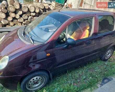 Красный Дэу Матиз, объемом двигателя 0.8 л и пробегом 209 тыс. км за 2700 $, фото 4 на Automoto.ua