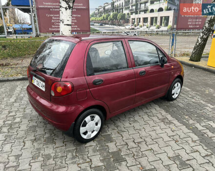 Красный Дэу Матиз, объемом двигателя 0.8 л и пробегом 65 тыс. км за 2500 $, фото 3 на Automoto.ua