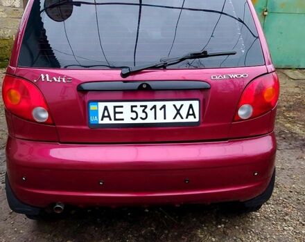 Красный Дэу Матиз, объемом двигателя 0.8 л и пробегом 99 тыс. км за 2600 $, фото 1 на Automoto.ua