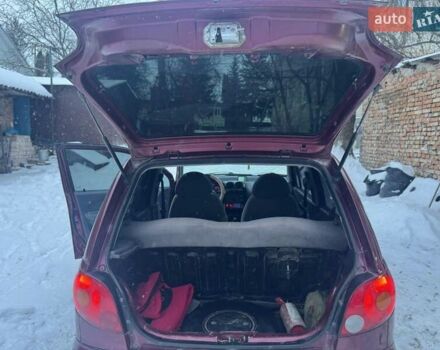 Червоний Деу Матіз, об'ємом двигуна 0.8 л та пробігом 360 тис. км за 1180 $, фото 13 на Automoto.ua