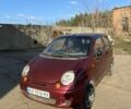 Красный Дэу Матиз, объемом двигателя 0.8 л и пробегом 167 тыс. км за 1400 $, фото 1 на Automoto.ua