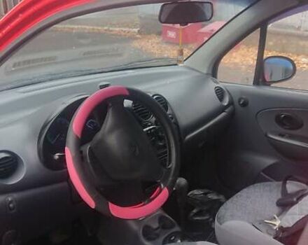 Красный Дэу Матиз, объемом двигателя 0.8 л и пробегом 86 тыс. км за 2800 $, фото 7 на Automoto.ua