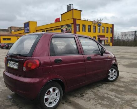 Червоний Деу Матіз, об'ємом двигуна 0.8 л та пробігом 180 тис. км за 2200 $, фото 4 на Automoto.ua