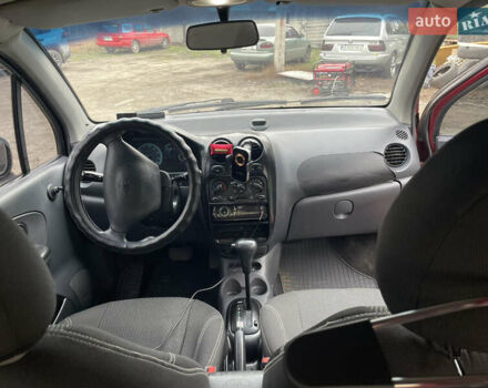 Червоний Деу Матіз, об'ємом двигуна 0.8 л та пробігом 140 тис. км за 3000 $, фото 16 на Automoto.ua