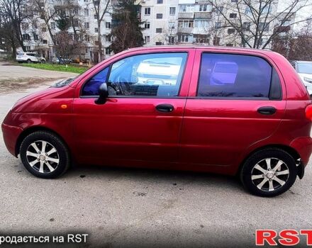 Червоний Деу Матіз, об'ємом двигуна 0.8 л та пробігом 101 тис. км за 3100 $, фото 4 на Automoto.ua