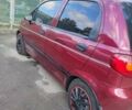 Красный Дэу Матиз, объемом двигателя 0.8 л и пробегом 122 тыс. км за 2900 $, фото 4 на Automoto.ua