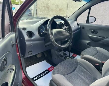 Красный Дэу Матиз, объемом двигателя 0.8 л и пробегом 95 тыс. км за 2740 $, фото 7 на Automoto.ua