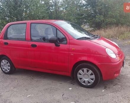 Красный Дэу Матиз, объемом двигателя 0.8 л и пробегом 65 тыс. км за 3100 $, фото 1 на Automoto.ua