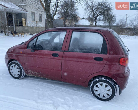 Червоний Деу Матіз, об'ємом двигуна 0.8 л та пробігом 130 тис. км за 2350 $, фото 2 на Automoto.ua
