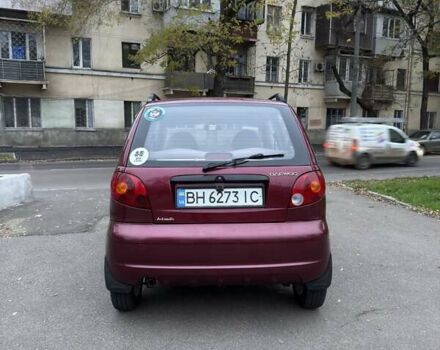Красный Дэу Матиз, объемом двигателя 0.8 л и пробегом 65 тыс. км за 2999 $, фото 3 на Automoto.ua