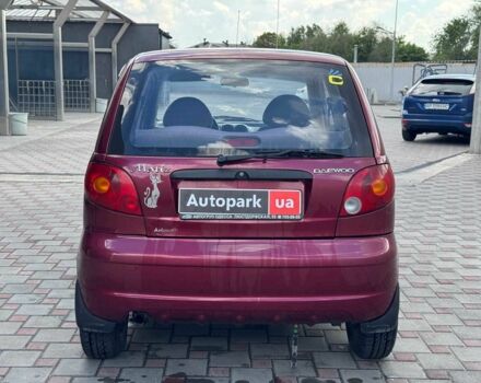 Красный Дэу Матиз, объемом двигателя 0.8 л и пробегом 95 тыс. км за 2740 $, фото 3 на Automoto.ua