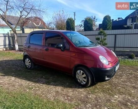 Червоний Деу Матіз, об'ємом двигуна 0.8 л та пробігом 105 тис. км за 1450 $, фото 2 на Automoto.ua