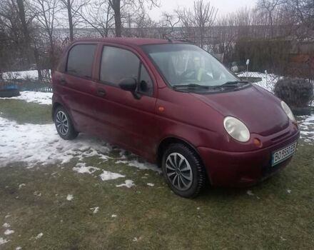 Червоний Деу Матіз, об'ємом двигуна 0.8 л та пробігом 131 тис. км за 2350 $, фото 2 на Automoto.ua